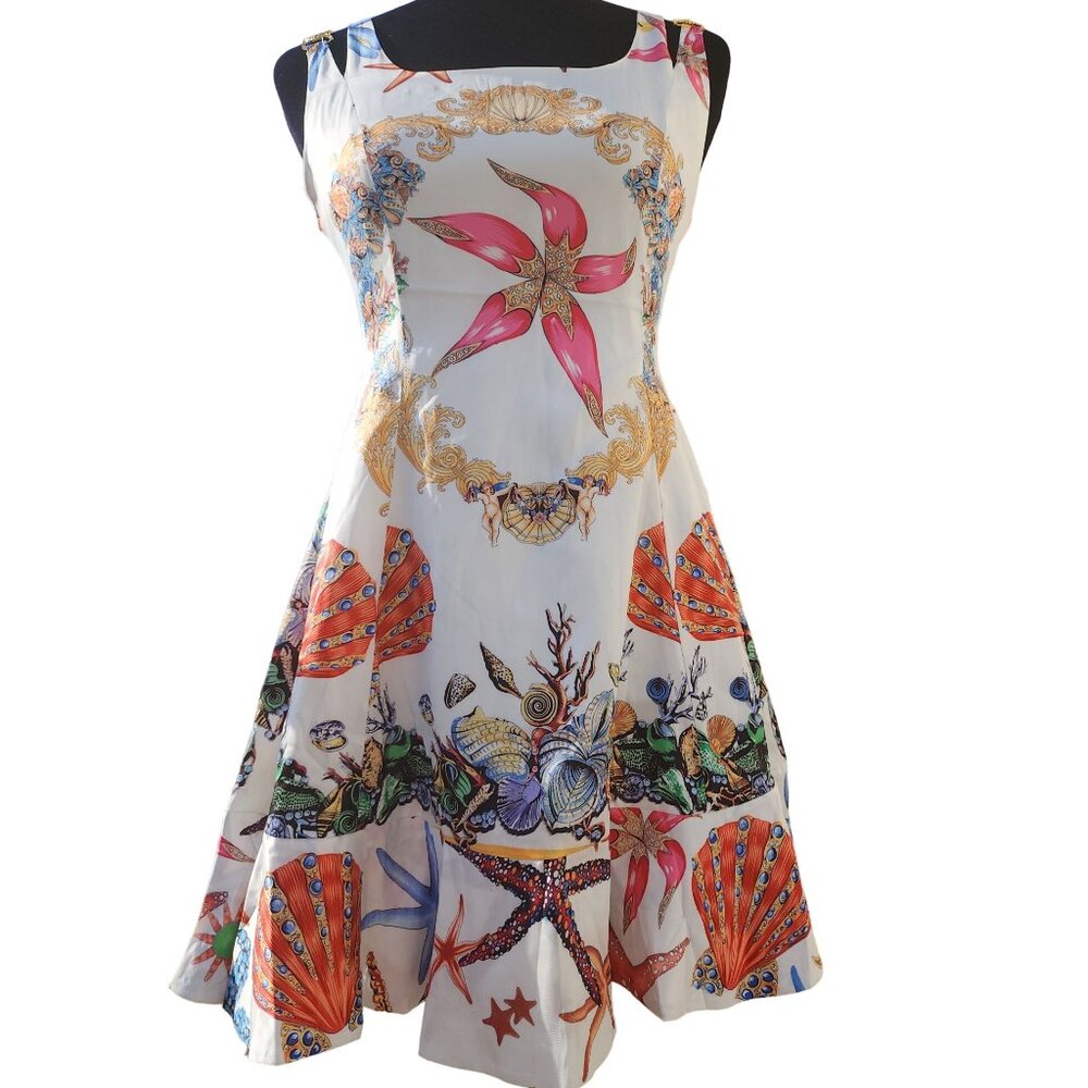 🪸🦪Exquisite Luxury Runway Designer Baroque Cocktail Party Prom Glamorous Dress